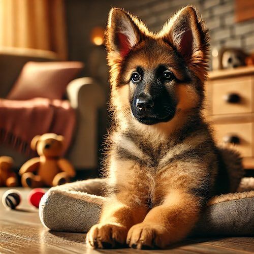 german shepherd puppy